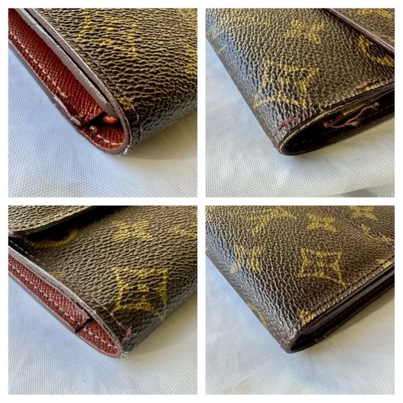 LOUIS VUITTON Monogram SARAH Long Wallet Vintage 2000 Box Dust Bag - Picture 8 of 12